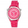 Reloj Tous Tender Time de acero con correa de silicona rosa 100350580