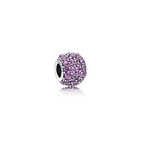 Charm Pandora Pavé Gotas moradas