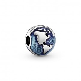 Pandora Clip Globo Terráqueo Azul 799429C01