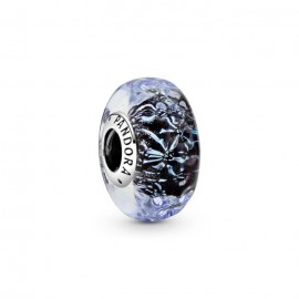 Pandora Charm Cristal de Murano Azul Oscuro 798938C00