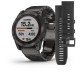 GARMIN fēnix® 7X – Sapphire Solar Edition Zafiro Solar Negro Carbón Titanio DLC con Correa Titanio DLC  51mm 010-02541-27