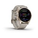 GARMIN fēnix® 7S – Sapphire Solar Edition Zafiro Solar Blanco Light Titanio Light Gold  42mm 010-02539-21 