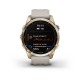 GARMIN fēnix® 7S – Sapphire Solar Edition Zafiro Solar Blanco Light Titanio Light Gold  42mm 010-02539-21 