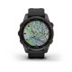 GARMIN fēnix® 7S – Sapphire Solar Edition Zafiro, Titanio, Solar Negro Carbon DLC  42mm  010-02539-25