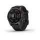 GARMIN fēnix® 7S – Sapphire Solar Edition Zafiro, Titanio, Solar Negro Carbon DLC  42mm  010-02539-25