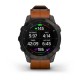 GARMIN epix™ (Gen 2) Zafiro: titanio negro con correa de cuero 010-02582-30