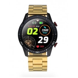 Reloj RADIANT LE BARON CLUB 45MM IPBLACK GOLD BRA. RAS20502