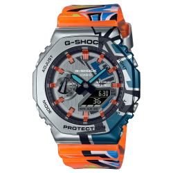 Reloj Casio G-Shock Serie STREET SPIRIT Acero Analógico y digital