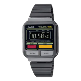 Reloj Casio Vintage Digital estilo gadget de los 80   A120WEGG-1BEF