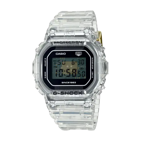 Reloj Casio G-Shock CLEAR REMIX 40.º aniversario de G-SHOCK ORIGEN Serie 5000 DW-5040RX-7ER