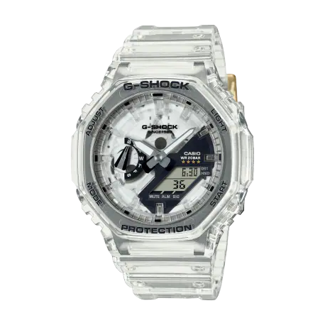 Casio G-SHOCK 40.º aniversario CLEAR REMIX CLASSIC Modelos del 40 aniversario GA-2140RX-7AER