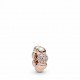 Pandora Separador en Rose Cuentas Lisas y en pavé 788310CZ