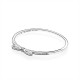 Pandora Pulsera Rígida Lazo 590536CZ