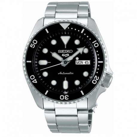 Reloj SEIKO 5 Sports Automático Sports Bisel Negro SRPD55K1