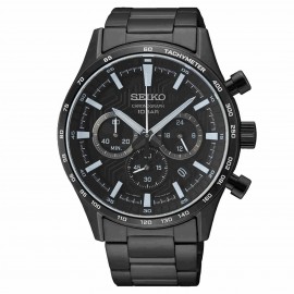 Reloj SEIKO Chronograph PVD negro  SSB415P1