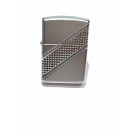 ZIPPO Armadura Facetada Cromado y satinado