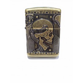 ZIPPO Limited Stampunk-shull multi-cut armor antique brass