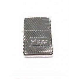 ZIPPO Logo armor high polish chrome bolts 2-sided