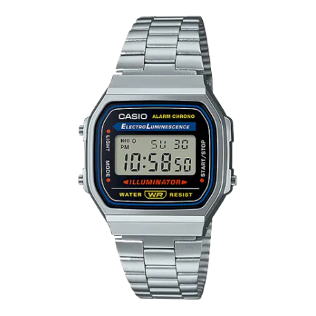 Reloj Casio retro digital iconic A168WA-1YES