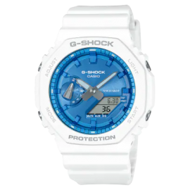 Casio G-Shock Octogonal Blanco Series GA-2100WS-7AER