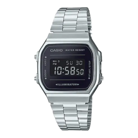 CASIO COLLECTION ACERO NEGRO A168WEM-1EF