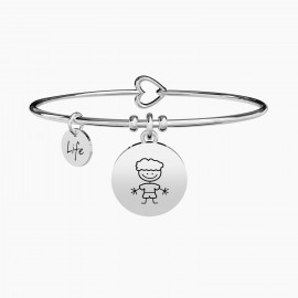 Kidult Pulsera de acero mujer,  BOY ES231568