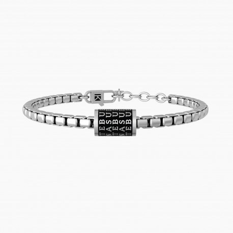 Kidult Pulsera de acero hombre BUENA SUERTE ES732169