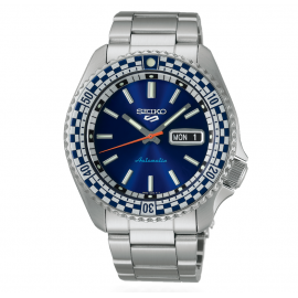 Reloj SEIKO 5 Sports Automático reedición Rally Diver azul SRPK65K1