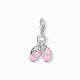 THOMAS SABO  Colgante Charm zapato bebé rosa 0820-007-9