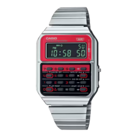 Reloj CASIO Edgy Collection  rojo CA-500WE-4B