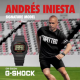 Reloj Casio G-Shock exclusivo del futbolista profesional Andrés Iniesta DW-5600AI-1