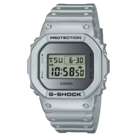 Reloj Casio G-Shock color plateado metalizado SERIE 5600 DW-5600FF-8