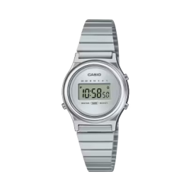 Reloj Casio mini Collection esfera plateada LA700WE-7AEF