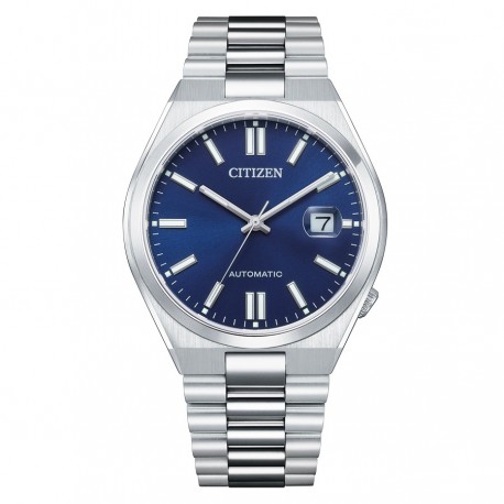 Reloj Citizen Mecánico Tsuyosa esfera azul NJ0150-81L