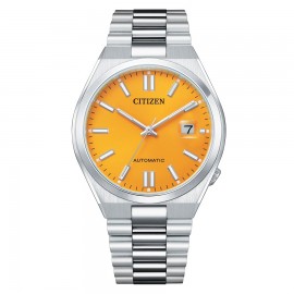 Reloj Citizen Mecánico Tsuyosa esfera naranja NJ0150-81Z