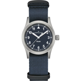 Reloj Hamilton Khaki Field Azul Cuarzo 33 mm