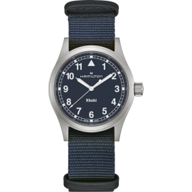 Reloj Hamilton Khaki Field Azul Cuarzo 38 mm