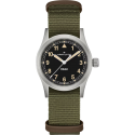 Reloj Hamilton Khaki Field Cuarzo 33 mm correa verde H69301930