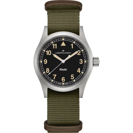 Reloj Hamilton Khaki Field Cuarzo correa verde 38 mm  H69401930