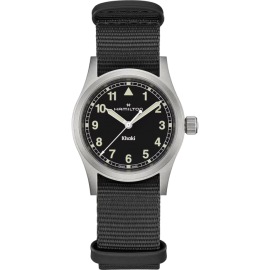 Reloj Hamilton Khaki Field Cuarzo 33 mm correa negra  H69301430