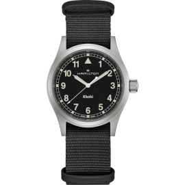 Reloj Hamilton Khaki Field Cuarzo 38 mm correa negra H69401430