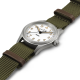 Reloj Hamilton Khaki Field correa verde Cuarzo 33 mm esfera blanca  H69301910