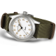 Reloj Hamilton Khaki Field Cuarzo correa verde 38 mm esfera blanca H69401910