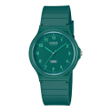 Reloj Casio Collection Analógico Verde 38.8 × 34.9 × 7.8 mm Correa está fabricada con resina de base biológica MQ-24B-3B