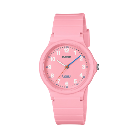 Reloj Casio Collection Analógico Rosa 36.1 × 31.5 × 7.8 mm Correa fabricada con resina de base biológica LQ-24B-4B