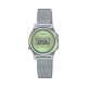 Reloj Casio mini Collection esfera verde 26.3 mm correa malla LA700WEM-3A