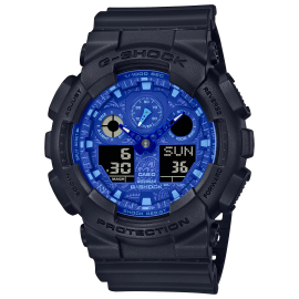 CASIO G-SHOCK Estándar serie Paisley Blue 55 × 51.2 × 16.9 mm