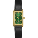 Reloj Hamilton American Classic Ardmore Small Cuarzo PVD amarillo Esfera verde  19mm x 27mm  H11261760