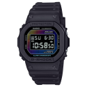 Reloj Casio G-Shock Esfera imagen del ladrillo en brillantes tonos arcoíris 48.9 × 42.8 × 13.4 mm