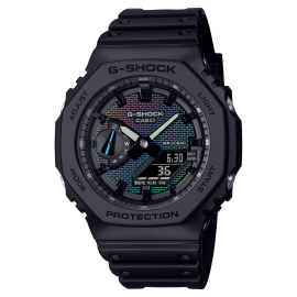 CASIO G-SHOCK Patrón de ladrillo iridiscente de la esfera 48.5 × 45.4 × 11.8 mm